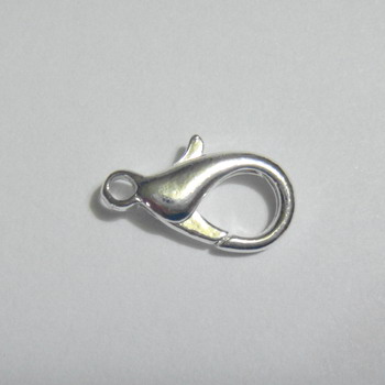 Inchizatoare ovala 1.5 cm placata cu argint
