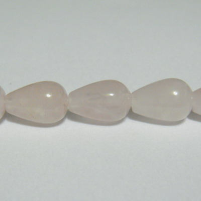 Cuart roz lacrima 12x8mm