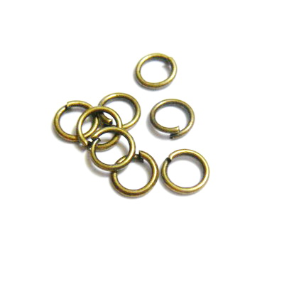 Zale simple bronz 5mm, grosime 0.7mm
