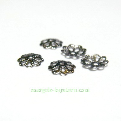 Capace filigran negre 7x1mm