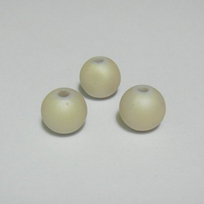 Margele acrilice crem 8mm