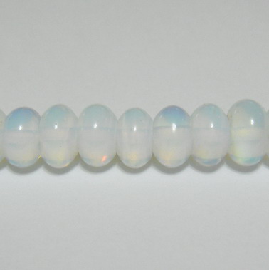 Opal,  rondel 8x5 mm