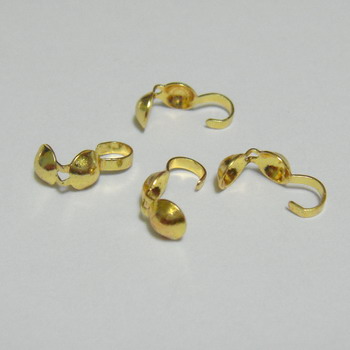 Cupa prindere nod placat cu aur, 8mm