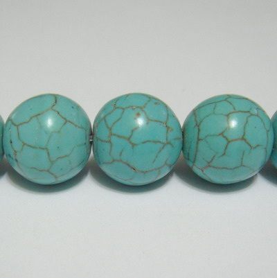 Turcoaz sferic 16mm
