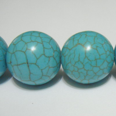 Turcoaz sferic 18 mm