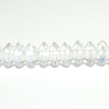 Opal rondel, 8x4mm