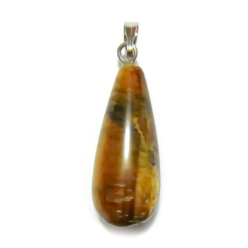 Pandantiv ochi de tigru, lacrima 25x11mm 1 buc