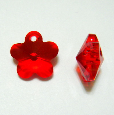 Swarovski Elements, Flower 6744-Light Siam, 12mm (1 buc)