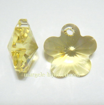 Swarovski Elements, Flower 6744-Jonquil, 12mm (1 buc)