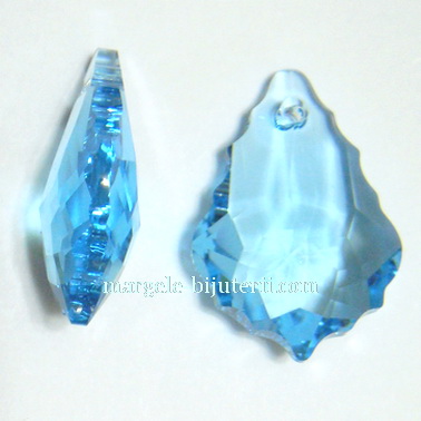 Swarovski Elements, Baroque 6090-Aquamarine, 16x11mm