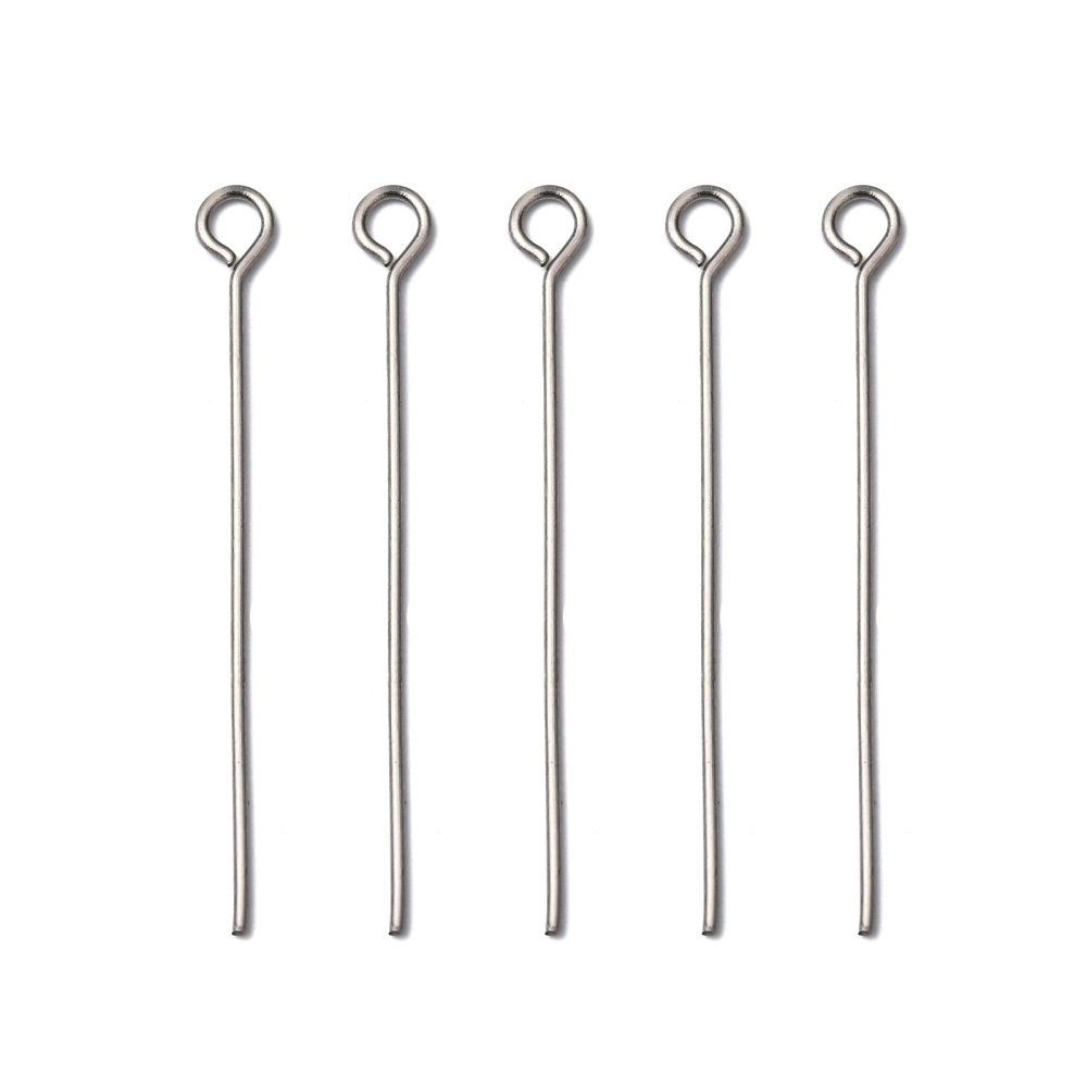 Ace cu bucla, otel inoxidabil, 40x0.6mm 50 buc