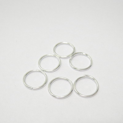 Zale simple argintii 8mm (grosime 0.7mm)