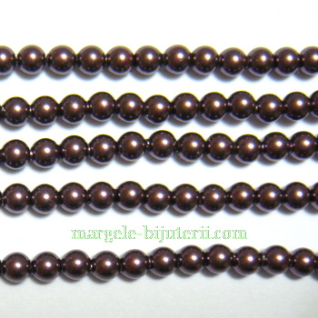 Swarovski Elements, Pearl 5810 Burgundy 3mm