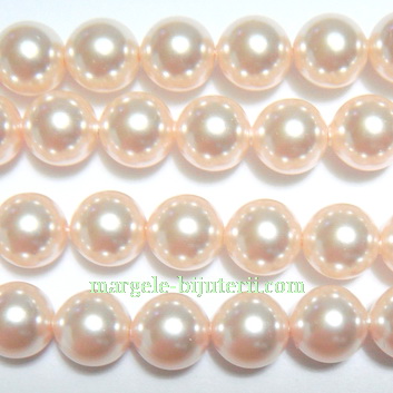 Swarovski Elements, Pearl 5810 Crystal Creamrose 6mm