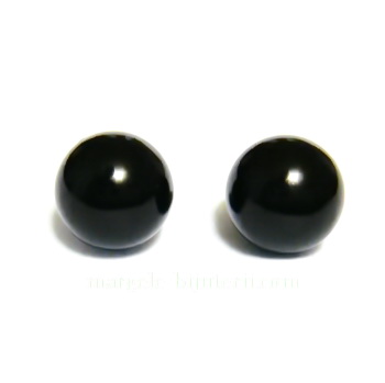 Swarovski Elements, Pearl 5818 Crystal Mystic Black 8mm