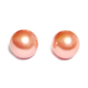 Swarovski Elements, Pearl 5818 Crystal Rose Peach 8mm