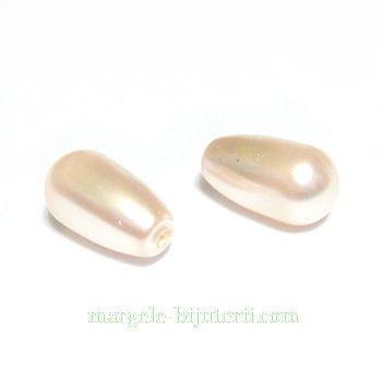 Swarovski Elements, Pearl 5816 Crystal Creamrose 11.5x6mm