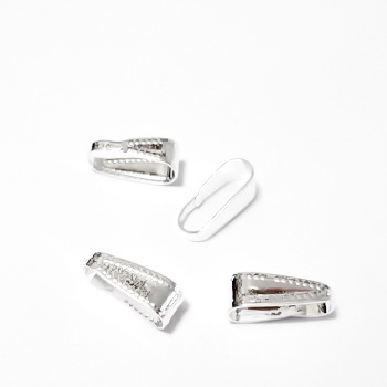 Accesoriu pandantiv placat cu argint 11x4mm