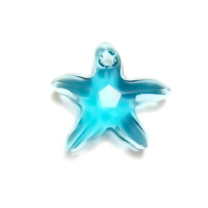 Swarovski Elements, Starfish 6721 - Indicolite , 16mm