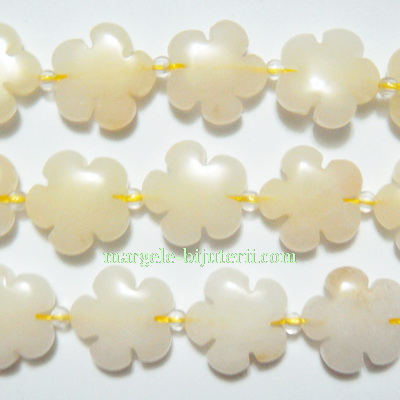 Jad lemon, flori cu 5 petale, 16x5mm