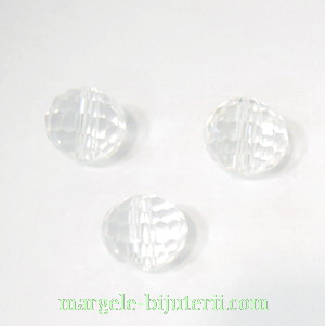 Cristal fatelat transparent 8 mm