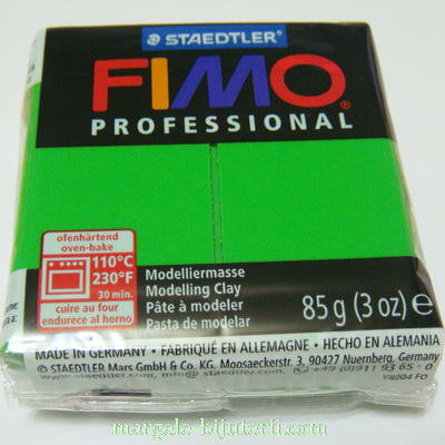 Plastelina fimo profesional 85g cod cul. 5 verde